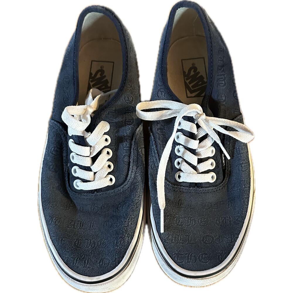 Vans Authentic‎ Deboss OTW Men's Sneakers Blue Size 7.5 Casual